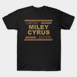 Limited Edition Miley Name Personalized Birthday Gifts T-Shirt